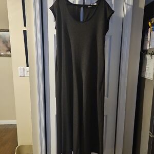 Three Bird Nest Charcoal Maxi Romper/Jumpsuit